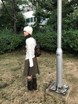 hoke パンチングニット