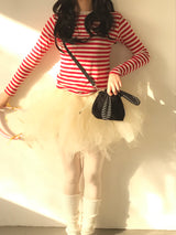 Bunny bag - Black stripes