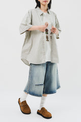 Metz Checked Half Denim (2color)