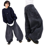 リアルバルーンウォッシュデニムパンツ