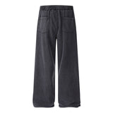 Virelle Washed Graphic Wide Pants