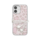 【MADE】 (silver.ver) Leopard knit epoxy case