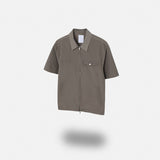 Stream Nylon Short-Sleeve Zip-Up (2 Colors)