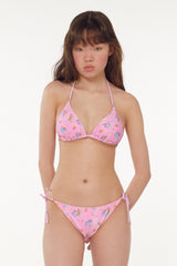 [Spring Pony_pink] String Bikini Set