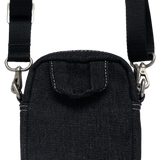 25SS ESSENTIAL DENIM MINI CROSS BAG BLACK