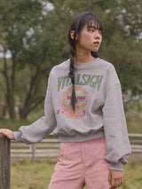 Peace Of Love Sweatshirt (2colors)