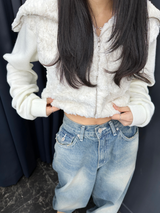 (HIP + CASUAL + LOVELY❤ / SEMI-CROP❤) - 2カラー