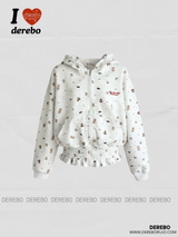 Pop Bear Hood Zip-Up