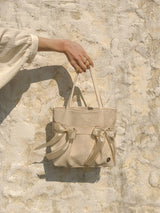 イージーリボンミニバッグ_sand beige