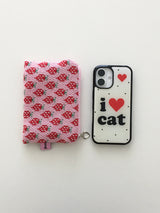 Strawberry Card Pocket(m size)