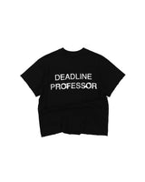 KMC "DEADLINE PROFESSOR" ボクシーフィットTシャツ