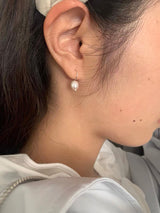 ミニ パール ドロップ ピアス