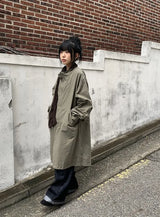 [unisex] モアーズ フィッシュテール ロング フィールド ジャケット