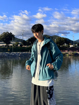 Glossy Anorak Jacket (4 colors)