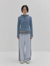 Hand Sprayed Jersey Pants (Sky Blue)