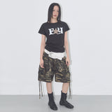 FY レオパードTシャツ (BLACK) F25QB100