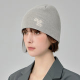 Leaf VZ Logo Waffle Beanie / Gray