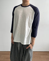 Pitch Slub Three Quarter Sleeve T