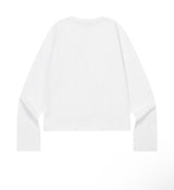 イヤメタルロゴハートパッチロングスリーブT