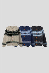 LMN Weavers Nordic Round Cardigan (3 colors)
