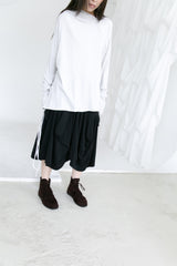 oblique button hood top(3colors)