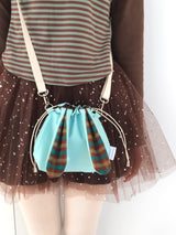 Bunny bag - Mint check