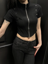 シックスタッズハーフジップアップ(4color)