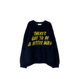 lettering brush knit