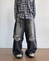 Alt Layered Denim Pants