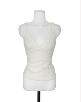 nudi hair wrap v sleeveless top