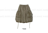 CARGO BALLOON MIDI SKIRT