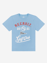 REC RUIT ゴルフクラブTシャツ (スカイ)