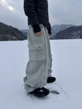 Double Pocket Multi Cargo Sweatpants 4C