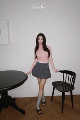 Baby pastel turtleneck long-sleeved knitwear