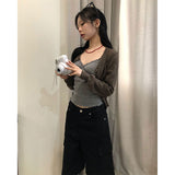Round Basic Cardigan