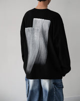 PAINT OVERSIZED FIT LONG SLEEVE T-SHIRT