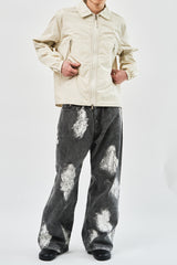 Oil Washed Jacket (3color)