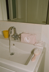 Bebe square pouch - pink 