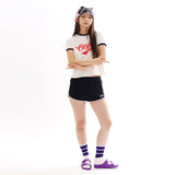 グッドバイブオンリーリンガーTシャツ_ホワイト