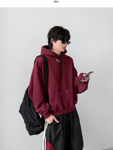 BDDクロップ オーバー フーディー