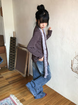 Maxs Basic Wide Bootcut Denim Pants