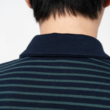レギュラー ストライプ PK Tシャツ (NAVY)