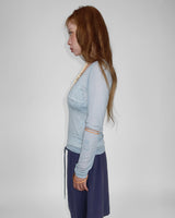 BLUR V-NECK TEE