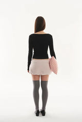 Dotty tee - black