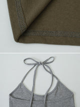 BN Halter Neck Strap Sleeveless (4color)