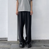 Shadow Texture Wide Trousers