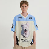 Maltese GOOREUM mesh jersey half sleeve T-shirt