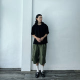 Relaxed Waffle-Knit Tee