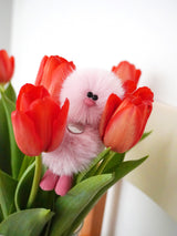 Cosymosy Mini Bird Keyring - Cherry Blossom