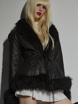 LINE SHEARLING JACKET